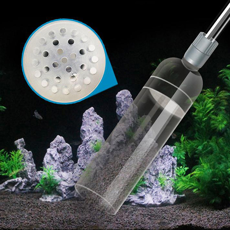 Aquarium Fish Maintenance - 1Pc Semi-automatic Aquarium Clean Vacuum Water