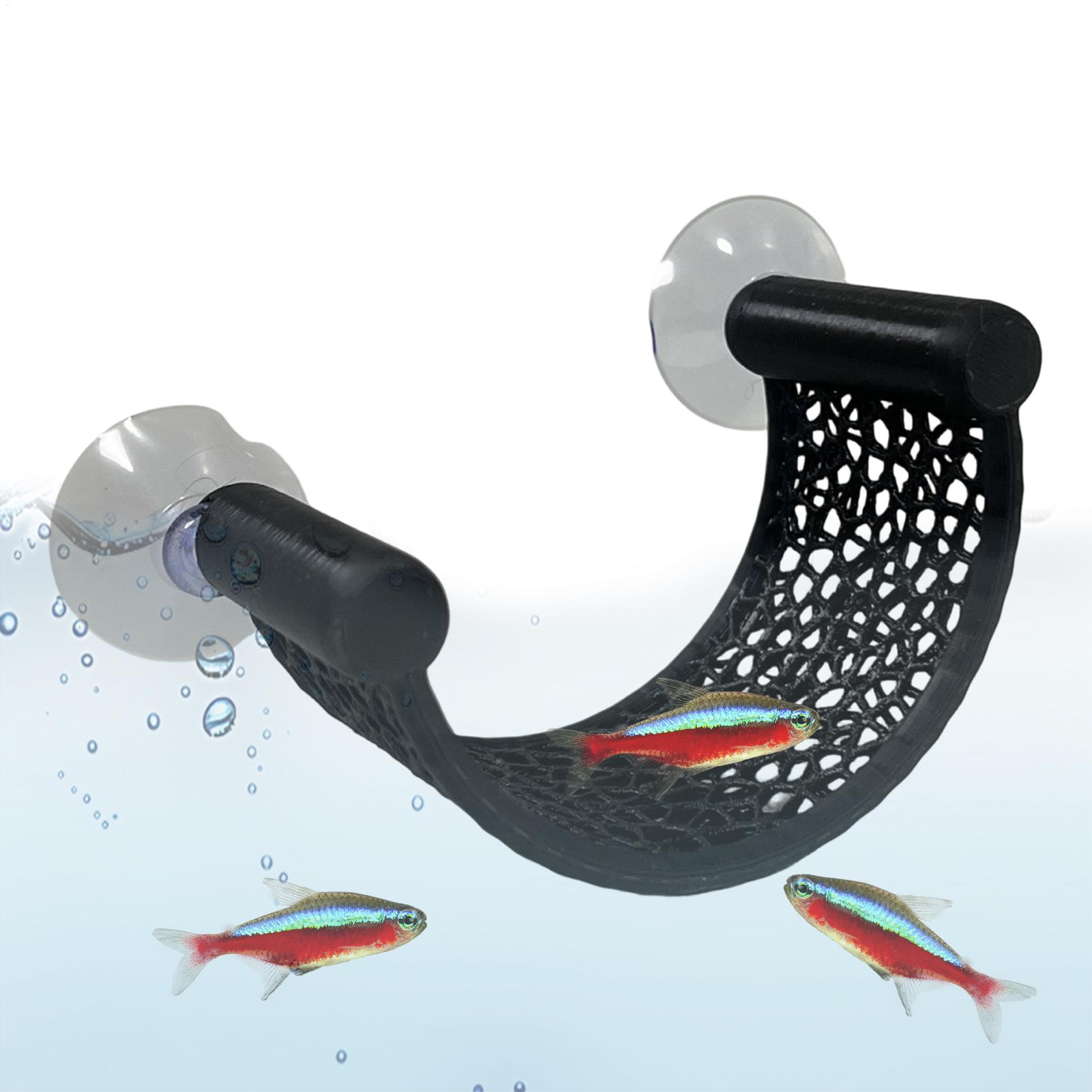 Aquarium Fish Hide - Floating Betta Fish Hammock Floating Resting