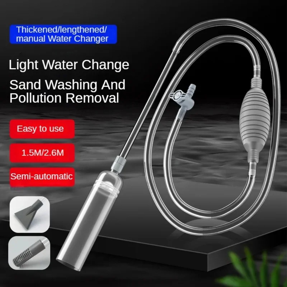 Aquarium Fish Maintenance - Aquarium Siphon Vacuum Cleaner Fish Tank