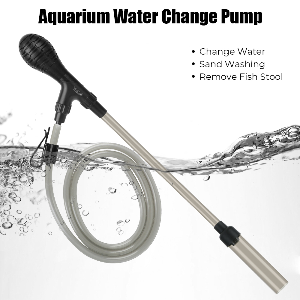 Aquarium Fish Maintenance - Water Filter Pump Water Changer Water
