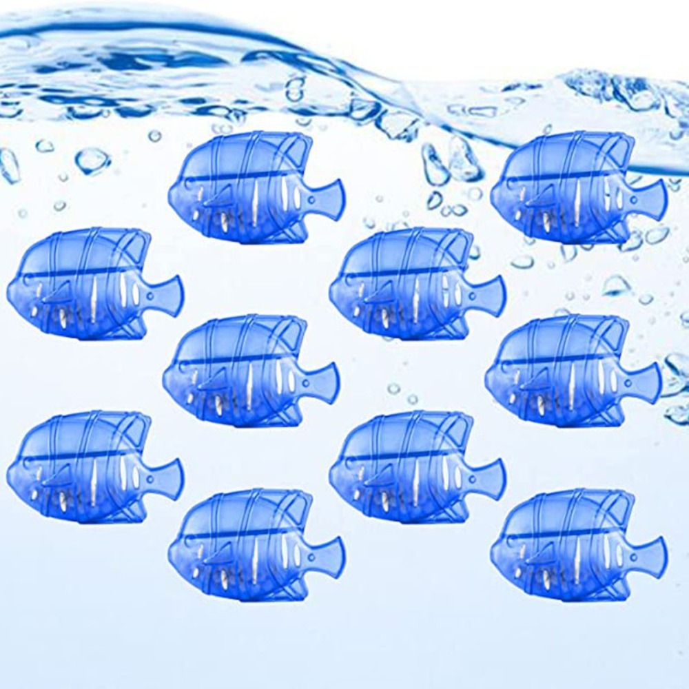 Aquarium Fish Maintenance - 10pcs Blue Humidifier Tank Cleaner Cleaning