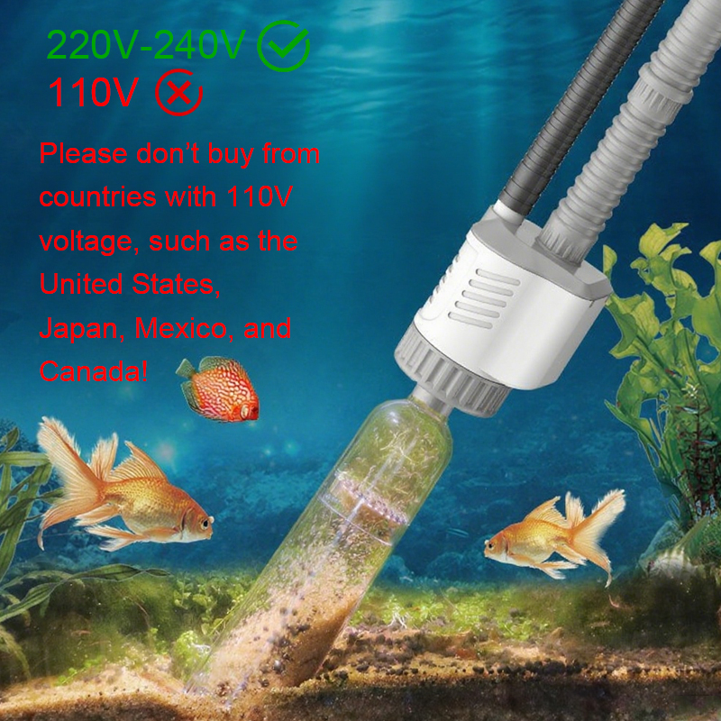 Aquarium Fish Maintenance - Aquarium Water Change Pump Electric Fish