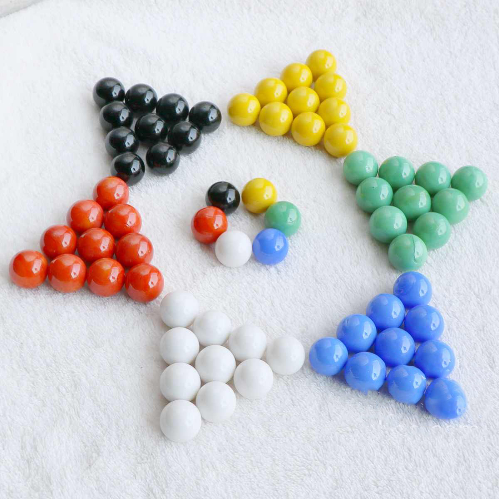 Aquarium Fish Ball - 66Pcs Dia16mm Solid Color Glass Balls