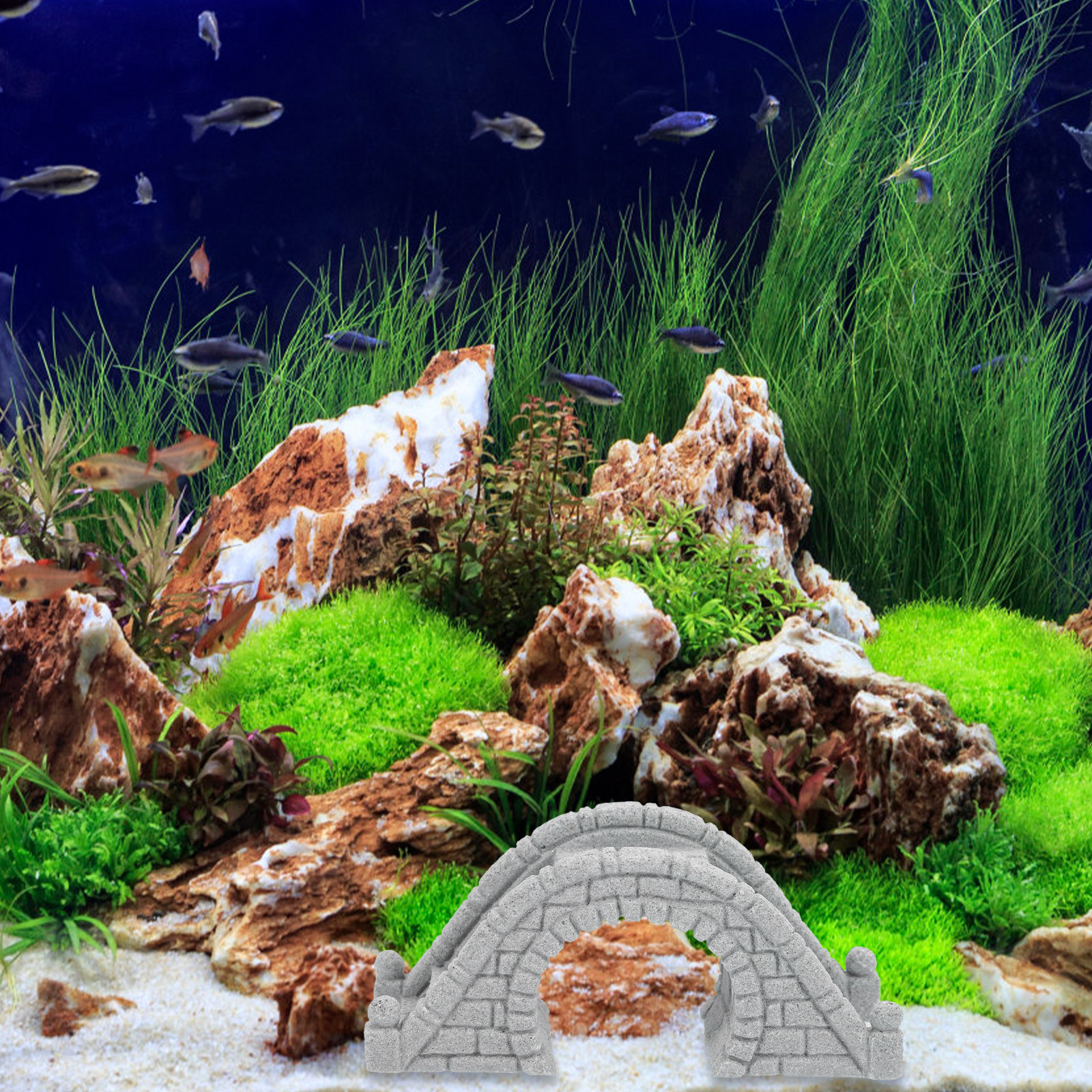 Aquarium Fish Unique - 2Pcs Unique Crafted Aquarium Decoration Fish