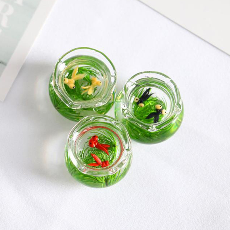 1/12 Lovely Dollhouse Miniatur - Aquarium Fish In Bowl recensione e prezzo