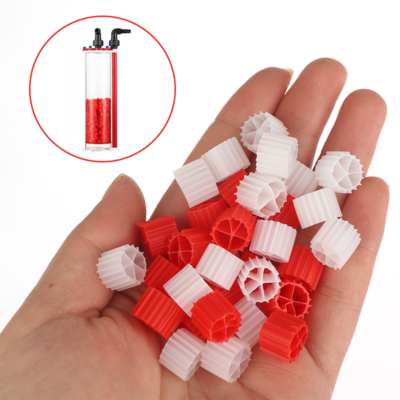 New White & Red K1 Bio Balls F - Aquarium Fish Ball recensione e prezzo