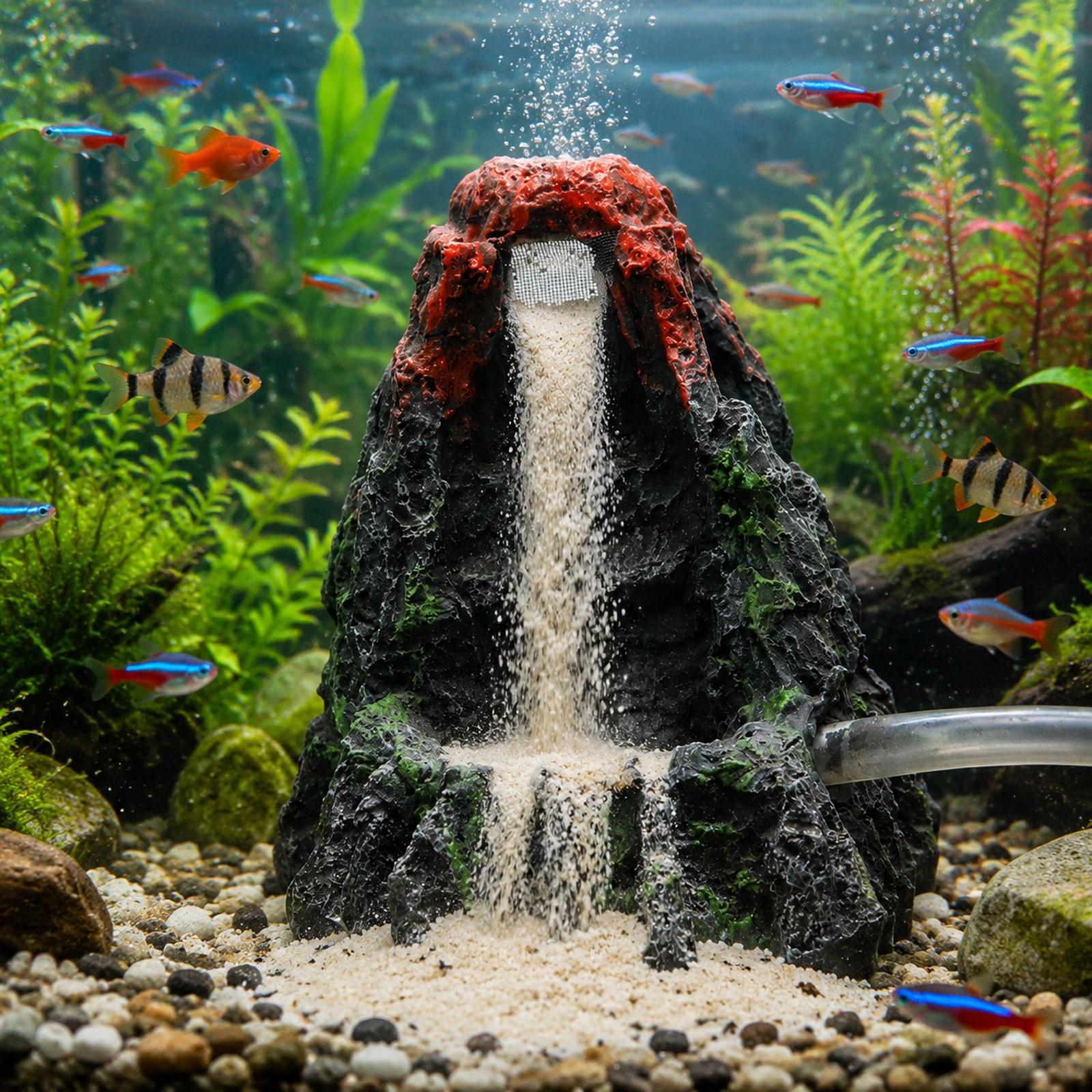 Aquarium Volcano Ornament Prop - Aquarium Fish Unique recensione e prezzo