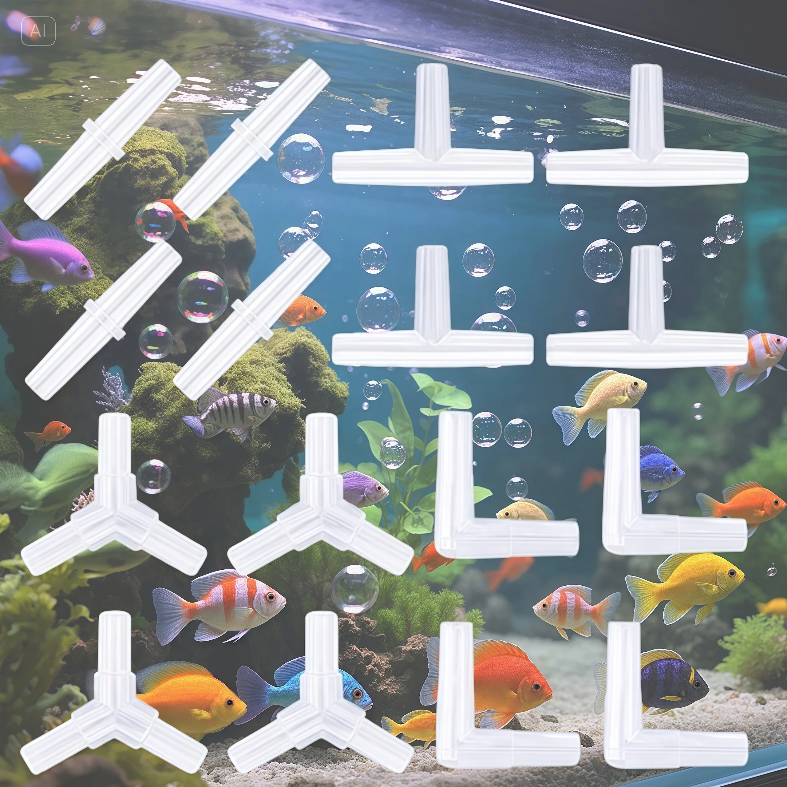 20/40Pcs Aquarium Air Pump Con - Aquarium Fish Unique recensione e prezzo