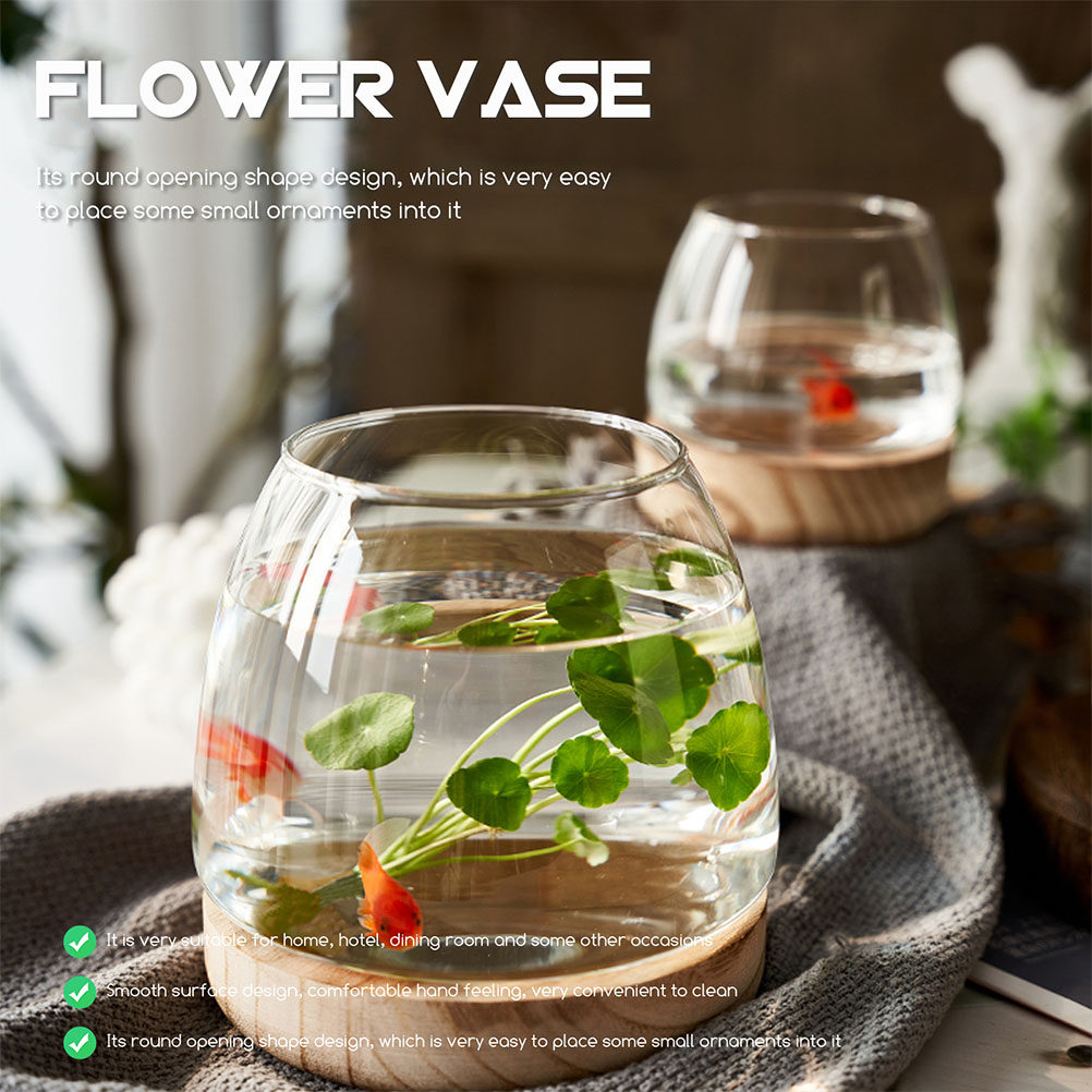 1Set Premium Glass Hydroponic  - Aquarium Fish In Bowl recensione e prezzo
