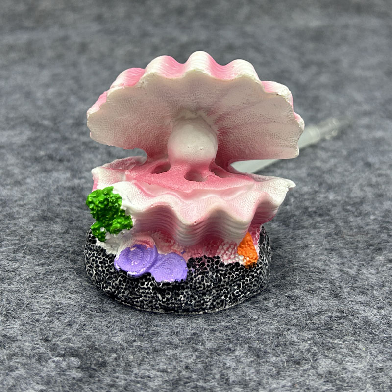 Cute Shell Shape Bubble Stone  - Aquarium Fish Cartoon recensione e prezzo