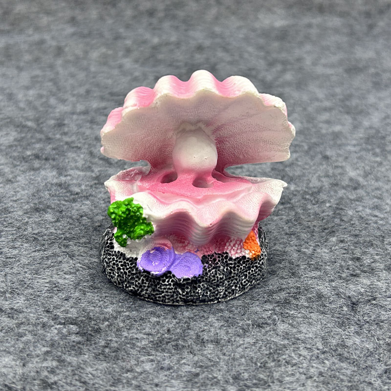 Cute Shell Shape Bubble Stone  - Aquarium Fish Cartoon recensione e prezzo