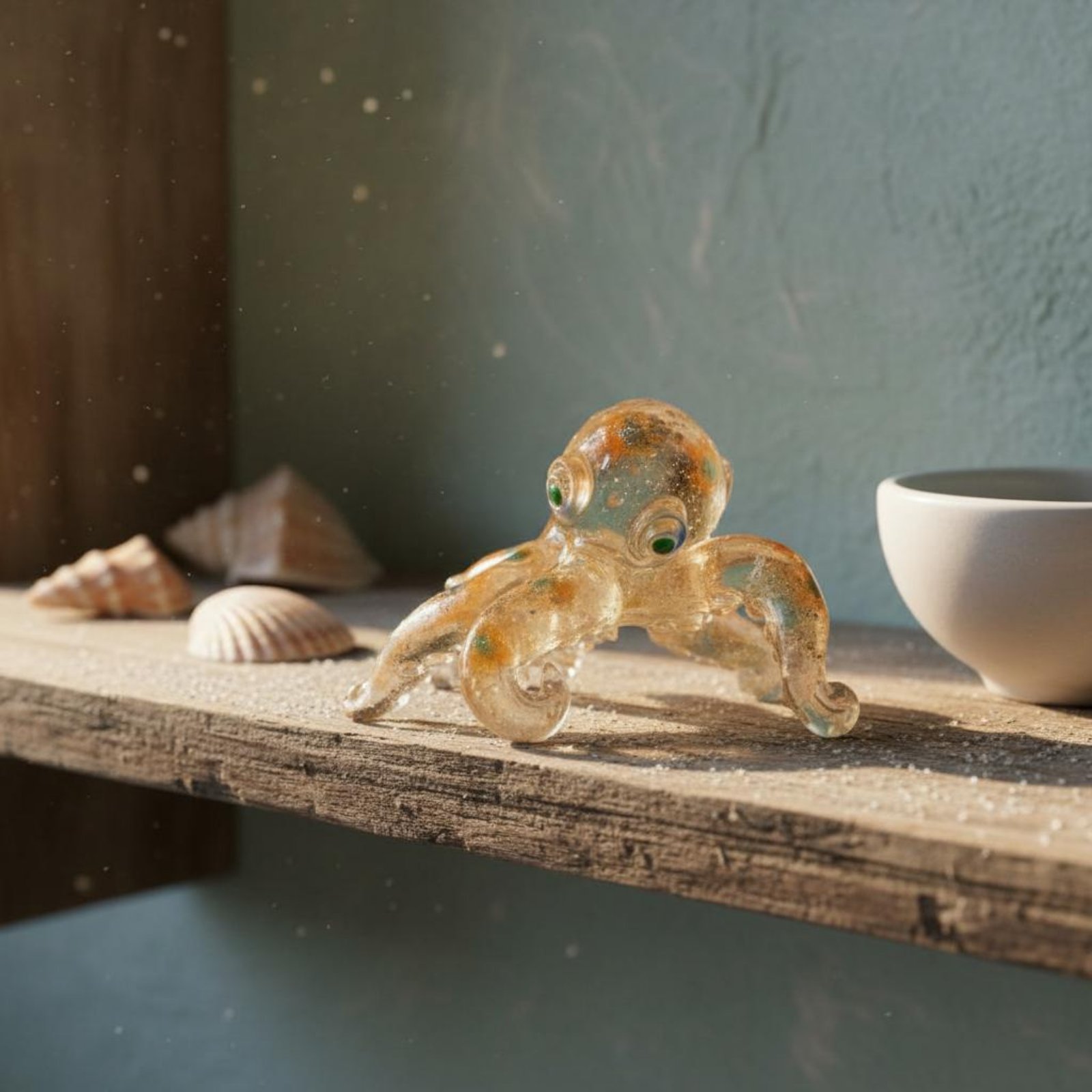 Resin Cephalopod Decor Handmad - Aquarium Fish Unique recensione e prezzo