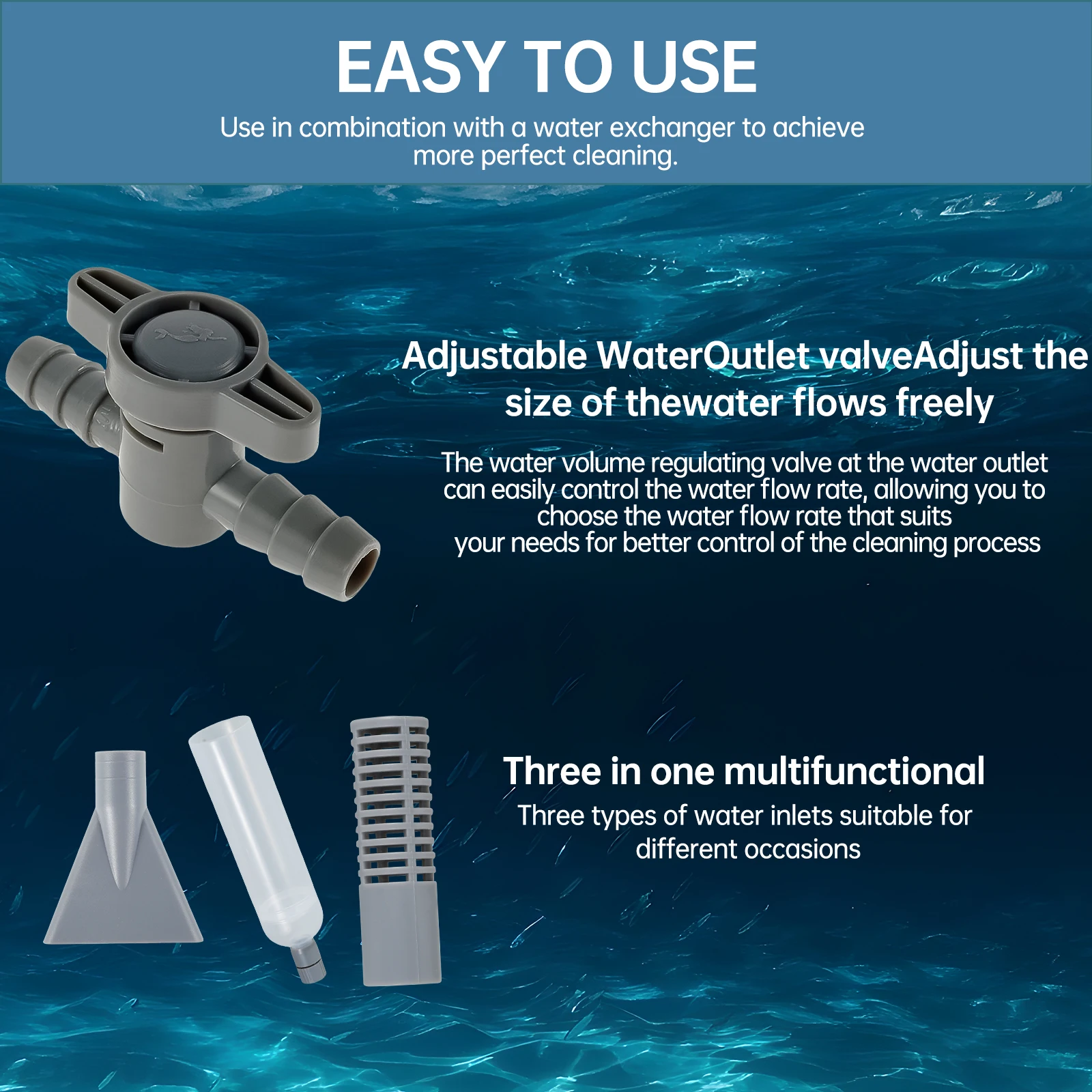 Hot Tub Vacuum Cleaner 10ft Sw - Aquarium Fish Maintenance recensione e prezzo