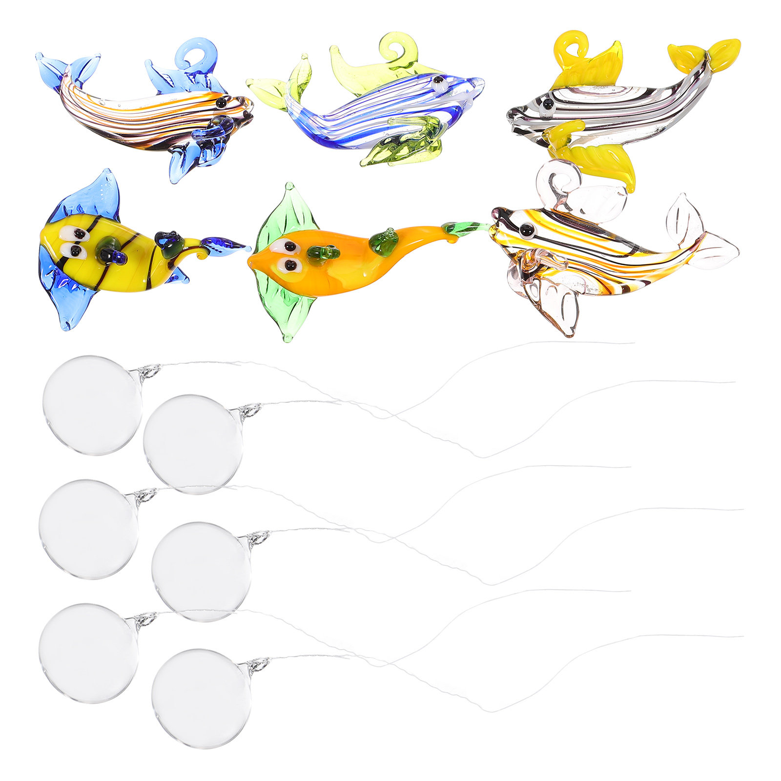 6Pcs Aquarium Float Ball Decor - Aquarium Fish Unique recensione e prezzo