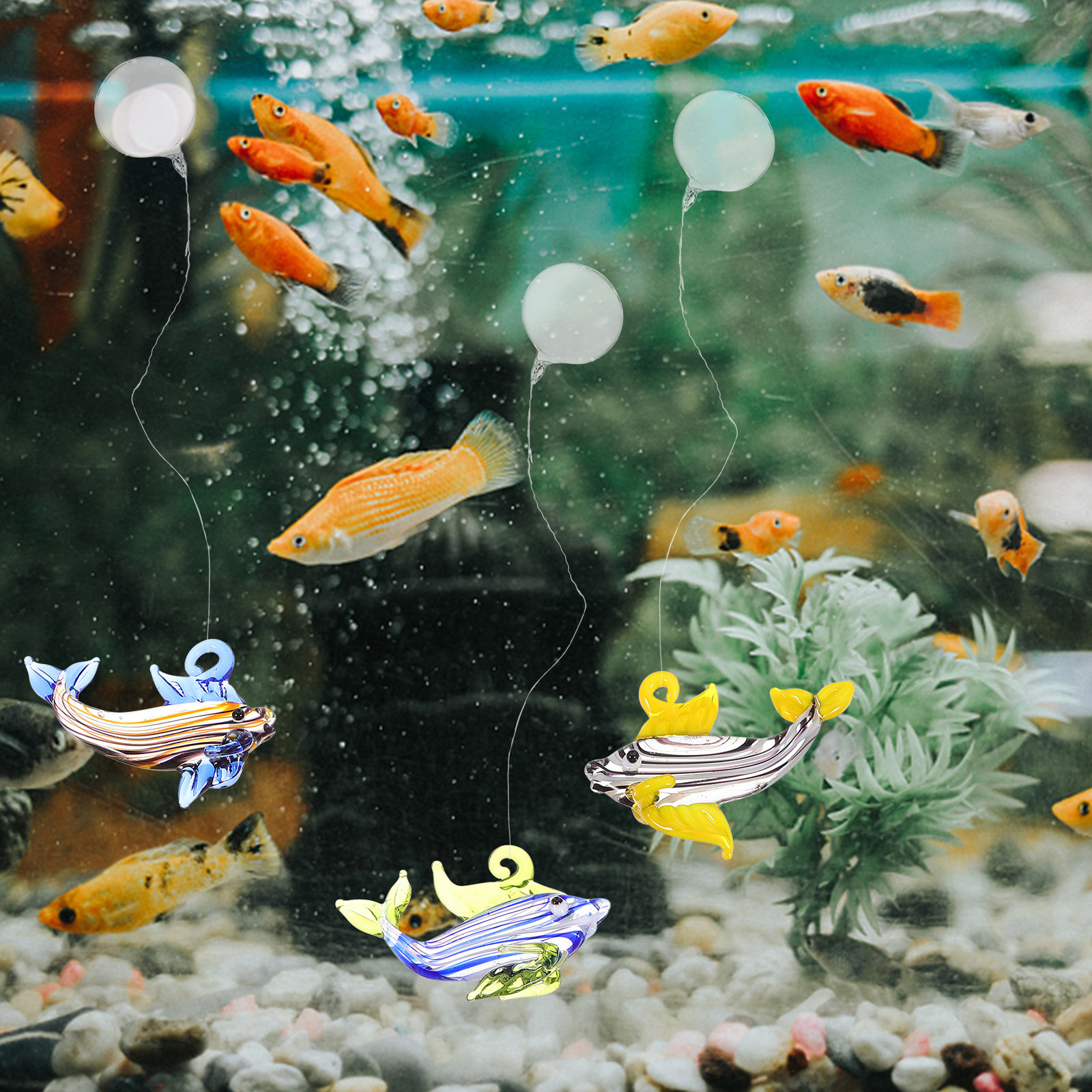 6Pcs Aquarium Float Ball Decor - Aquarium Fish Unique recensione e prezzo