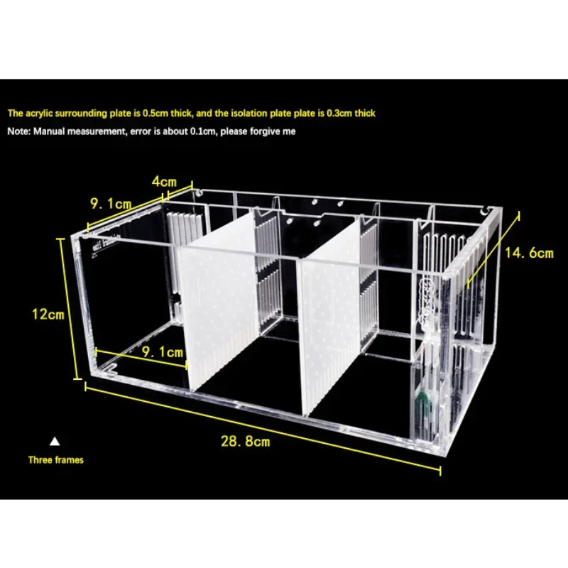 Acrylic Aquarium Isolation Fis - Aquarium Fish Goldfish recensione e prezzo