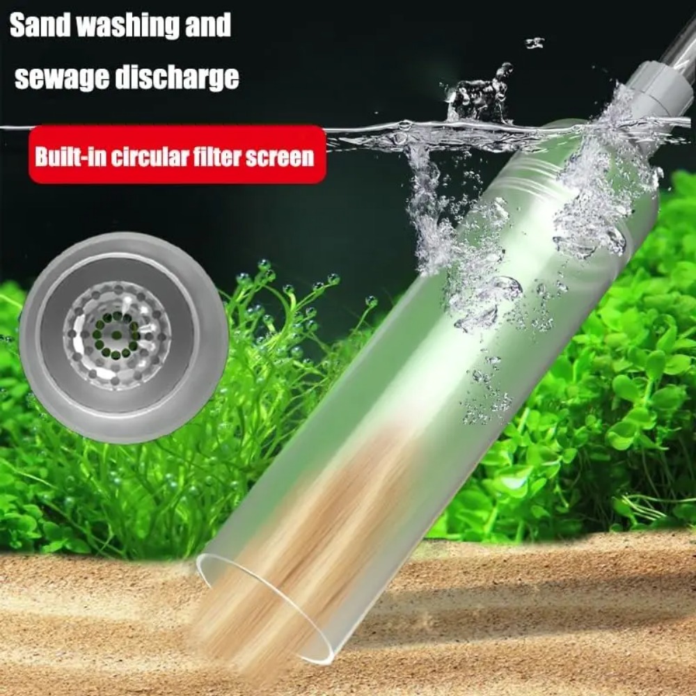 Aquarium Siphon Vacuum Cleaner - Aquarium Fish Maintenance recensione e prezzo