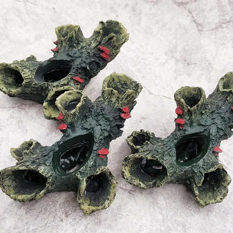 Resin Rockery Fish Tank Landsc - Aquarium Fish Hide recensione e prezzo