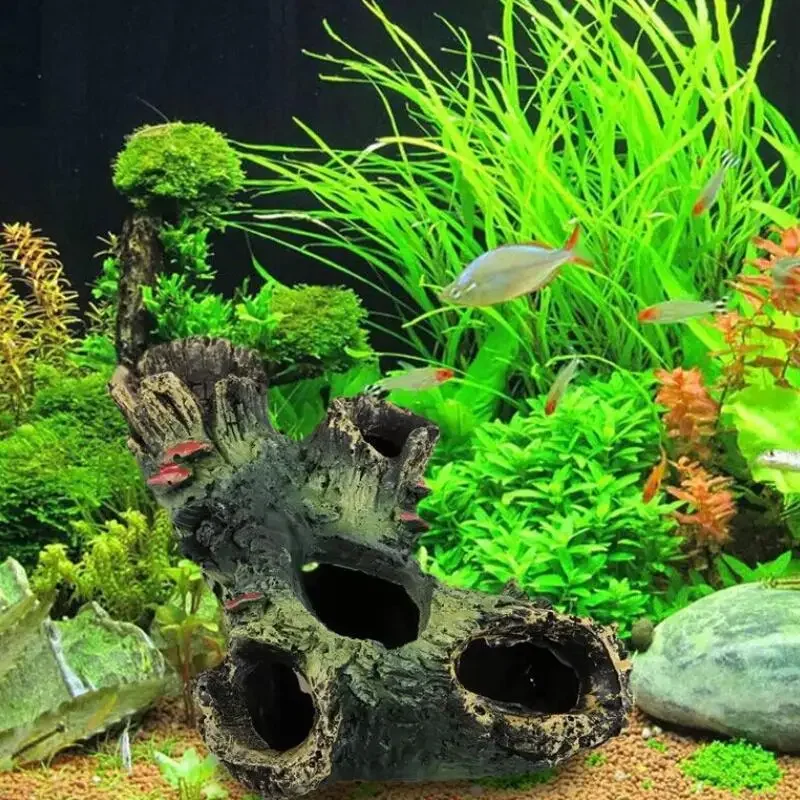 Resin Rockery Fish Tank Landsc - Aquarium Fish Hide recensione e prezzo