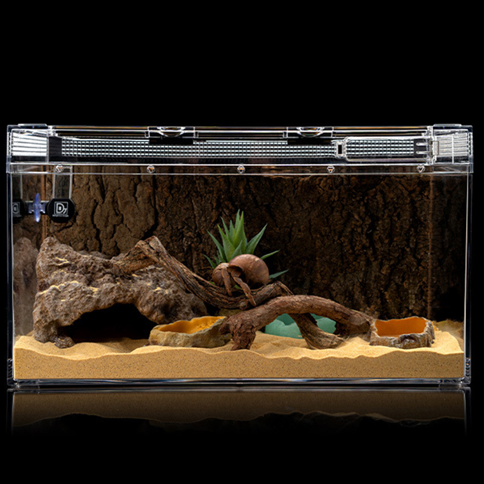 Resin Reptile Hide Cave Artifi - Aquarium Fish Hide recensione e prezzo