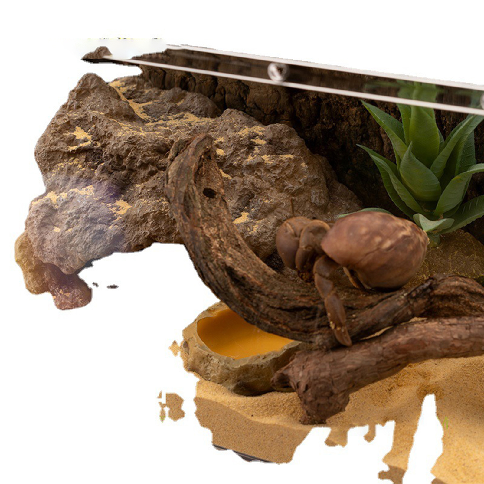 Resin Reptile Hide Cave Artifi - Aquarium Fish Hide recensione e prezzo