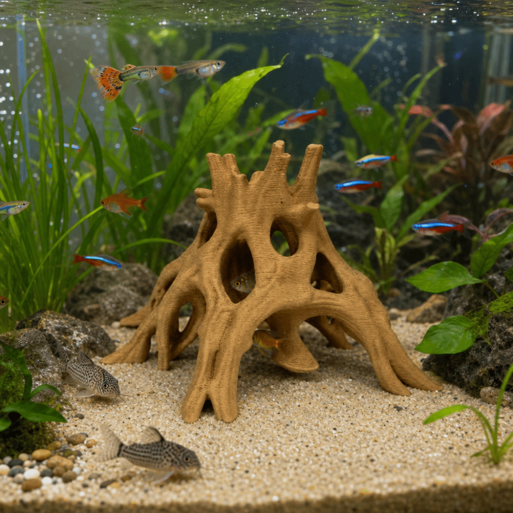 Tree Trunk Fish Shrimp Hiding  - Aquarium Fish Unique recensione e prezzo