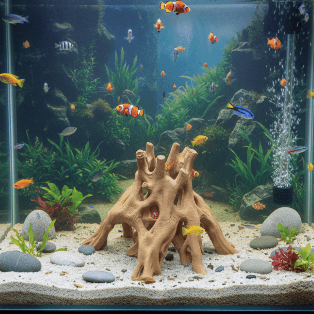 Tree Trunk Fish Shrimp Hiding  - Aquarium Fish Unique recensione e prezzo