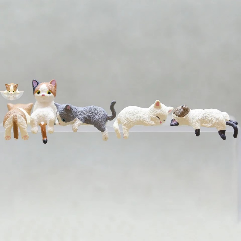 1Pc Cute Cartoon Cat PVC Home  - Aquarium Fish Cartoon recensione e prezzo
