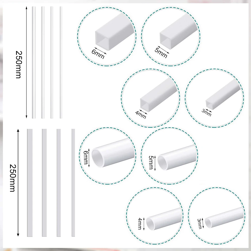 5pcs ABS plastic square tube h - Aquarium Fish Youtube recensione e prezzo