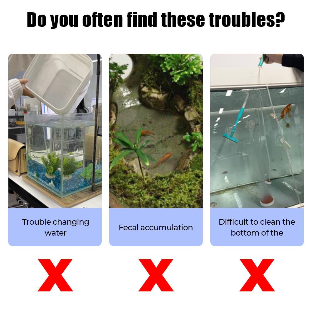 Water Filter Pump Water Change - Aquarium Fish Maintenance recensione e prezzo