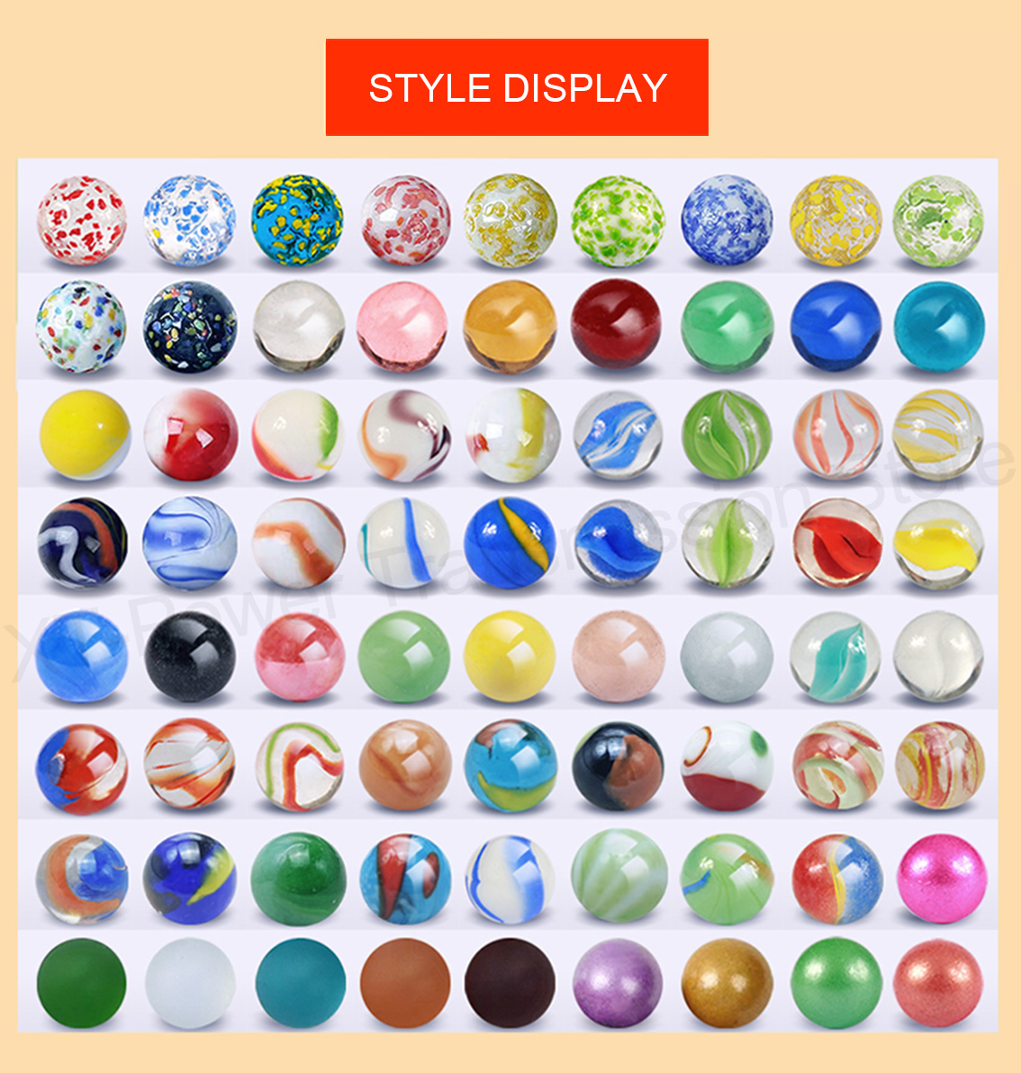 5-90PCS 16mm Colorful Glass Ma - Aquarium Fish Ball recensione e prezzo