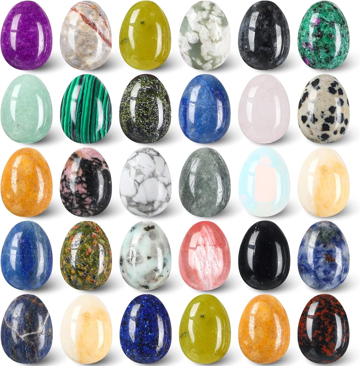 8  pcs natural crystal beads,  - Aquarium Fish Cartoon recensione e prezzo