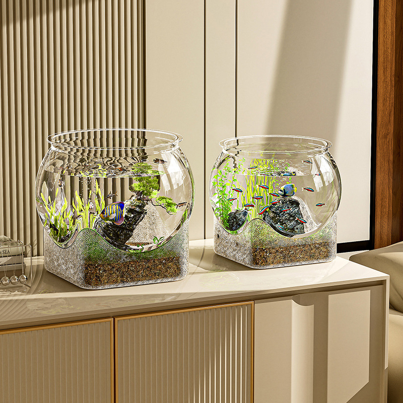 Fish Tank Aquarium Transparent - Aquarium Fish Goldfish recensione e prezzo