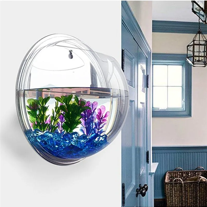 Transparent acrylic hanging wa - Aquarium Fish In Bowl recensione e prezzo
