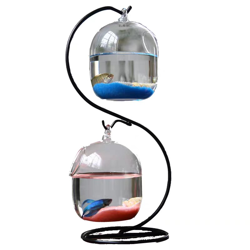 Creative Double-deck Suspended - Aquarium Fish In Bowl recensione e prezzo