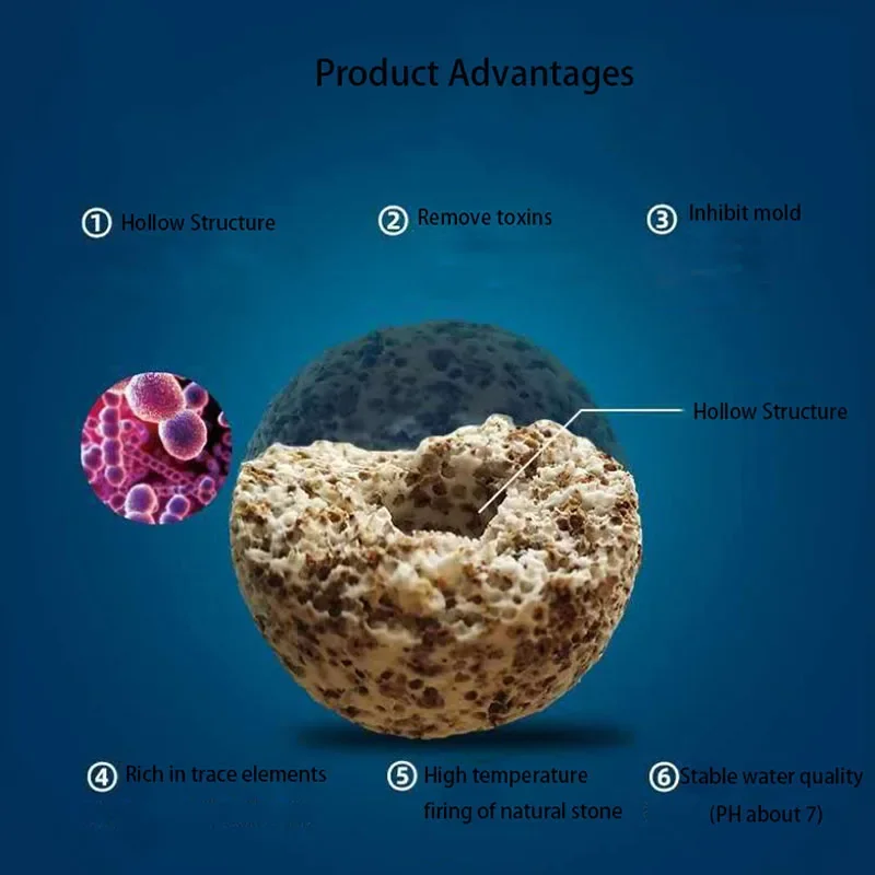 10pcs 20pcs High Quality  Aqua - Aquarium Fish Ball recensione e prezzo