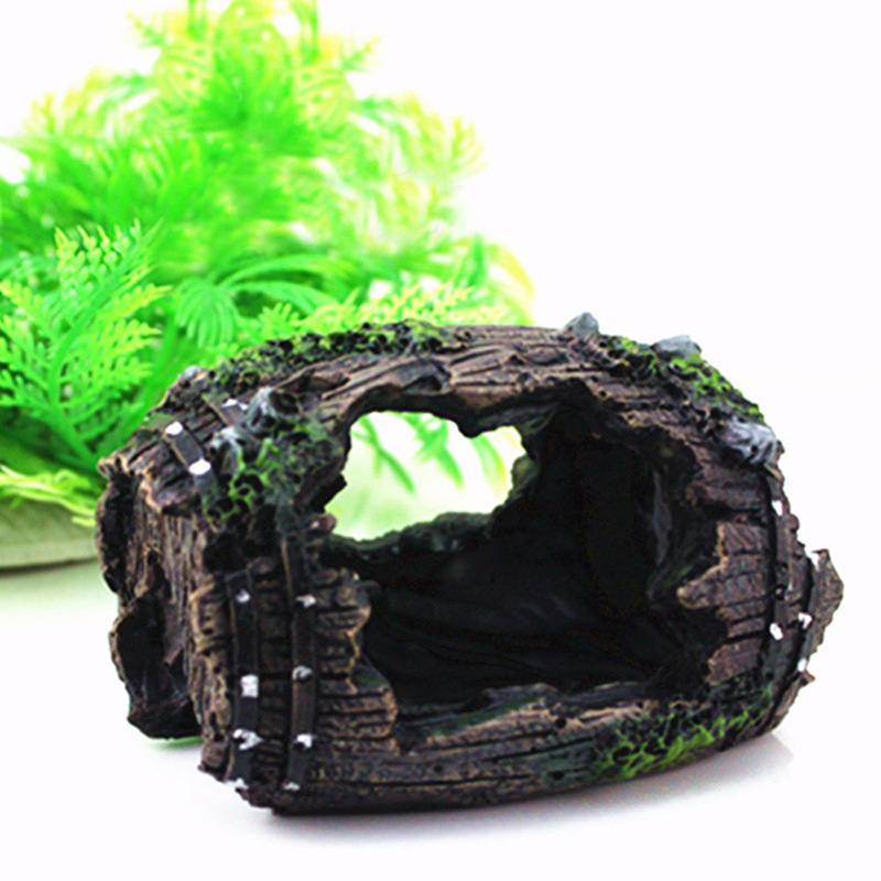 Aquarium Artificial Barrel Cav - Aquarium Fish Cartoon recensione e prezzo