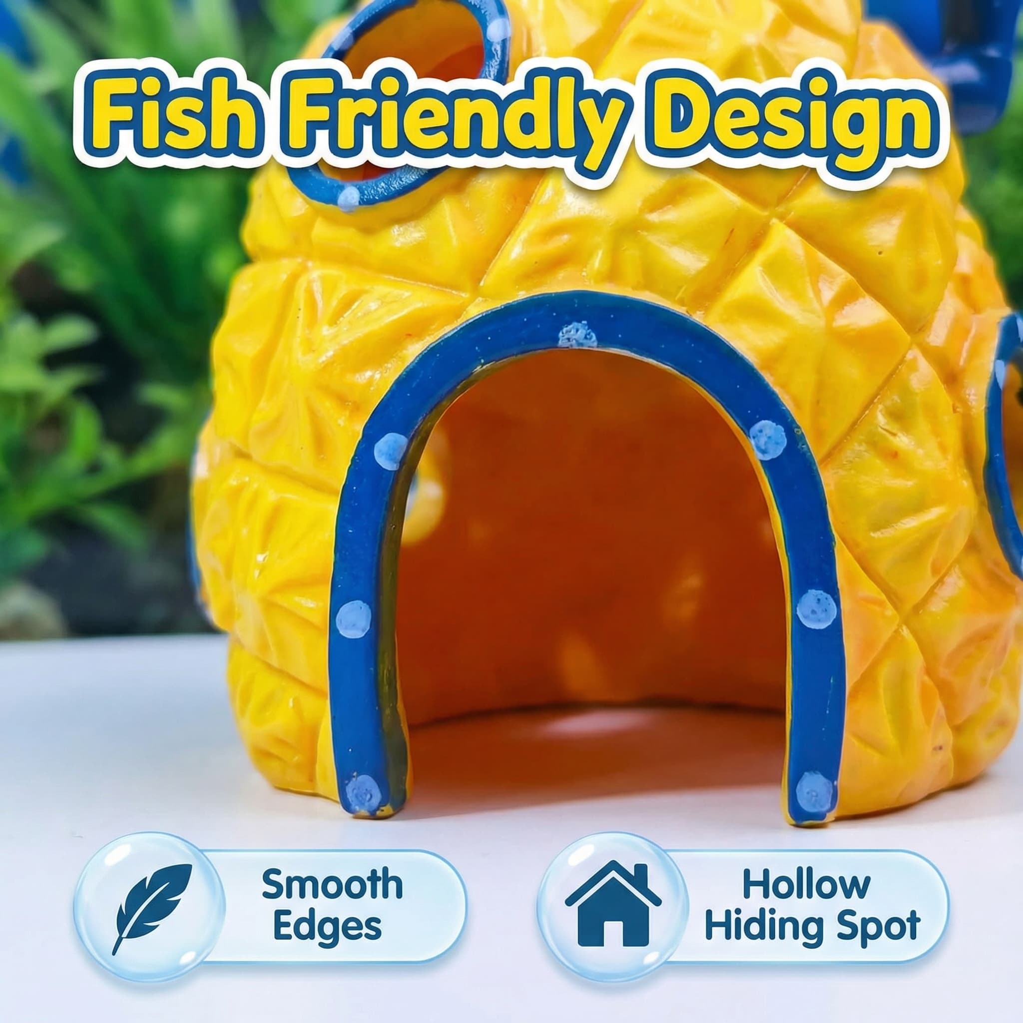 Pineapple House Aquarium Decor - Aquarium Fish Hide recensione e prezzo