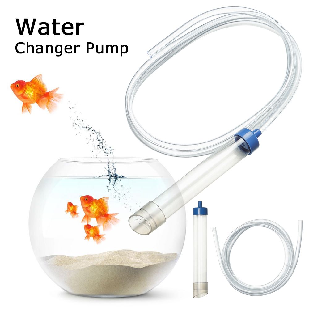 Portable Fish Vacuum Water Cha - Aquarium Fish Maintenance recensione e prezzo