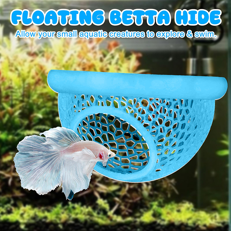 Ring FLoatinG Betta Hide Shrim - Aquarium Fish Hide recensione e prezzo