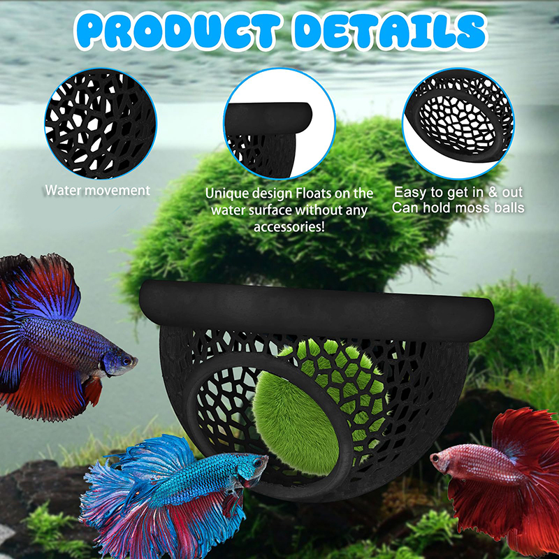 Ring FLoatinG Betta Hide Shrim - Aquarium Fish Hide recensione e prezzo