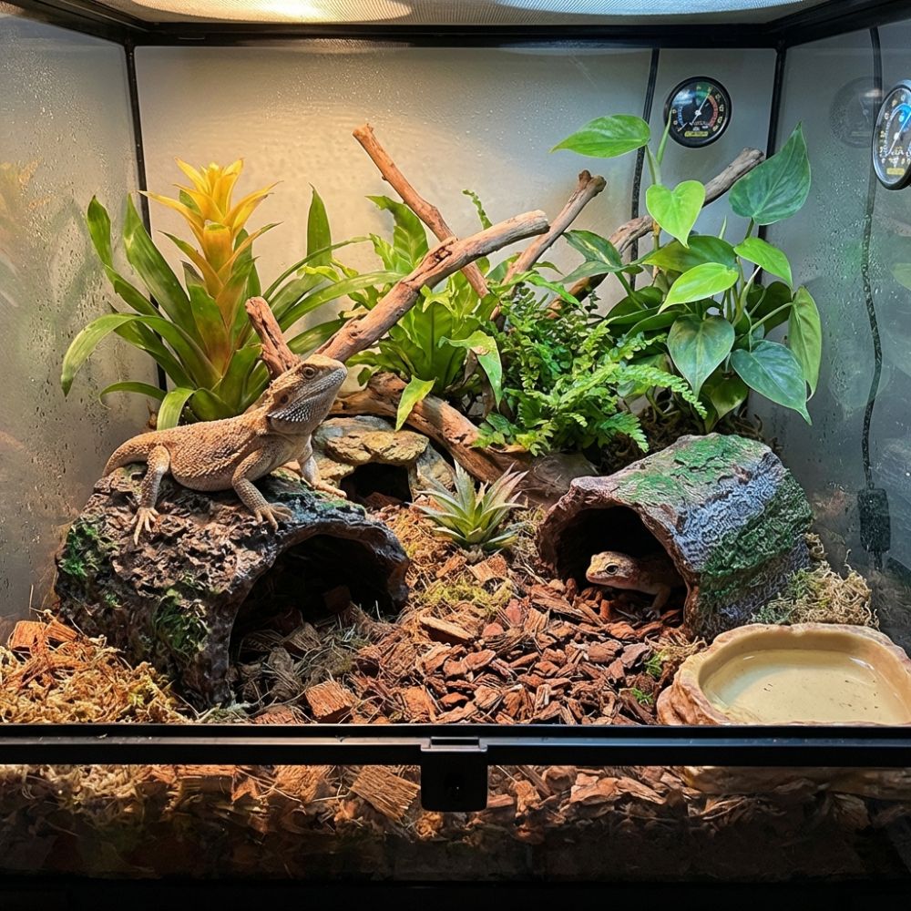 Simulation Reptile Hideout Hol - Aquarium Fish Hide recensione e prezzo
