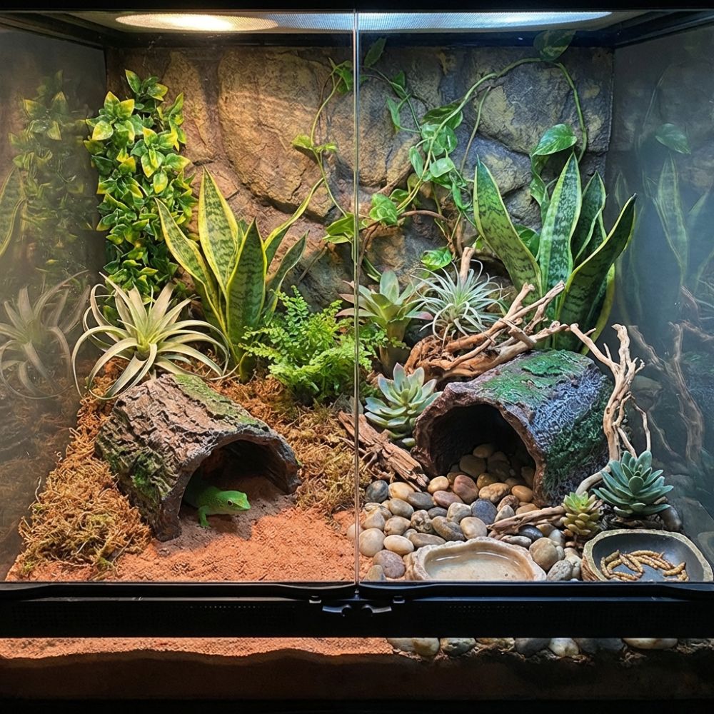 Simulation Reptile Hideout Hol - Aquarium Fish Hide recensione e prezzo