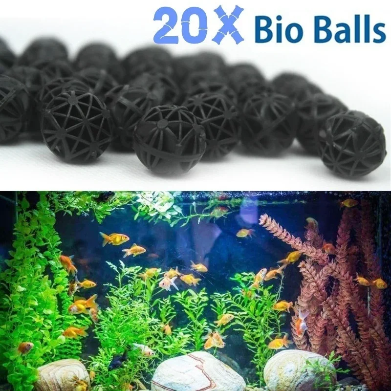 20Pcs 16mm Aquarium Filter Bio - Aquarium Fish Ball recensione e prezzo