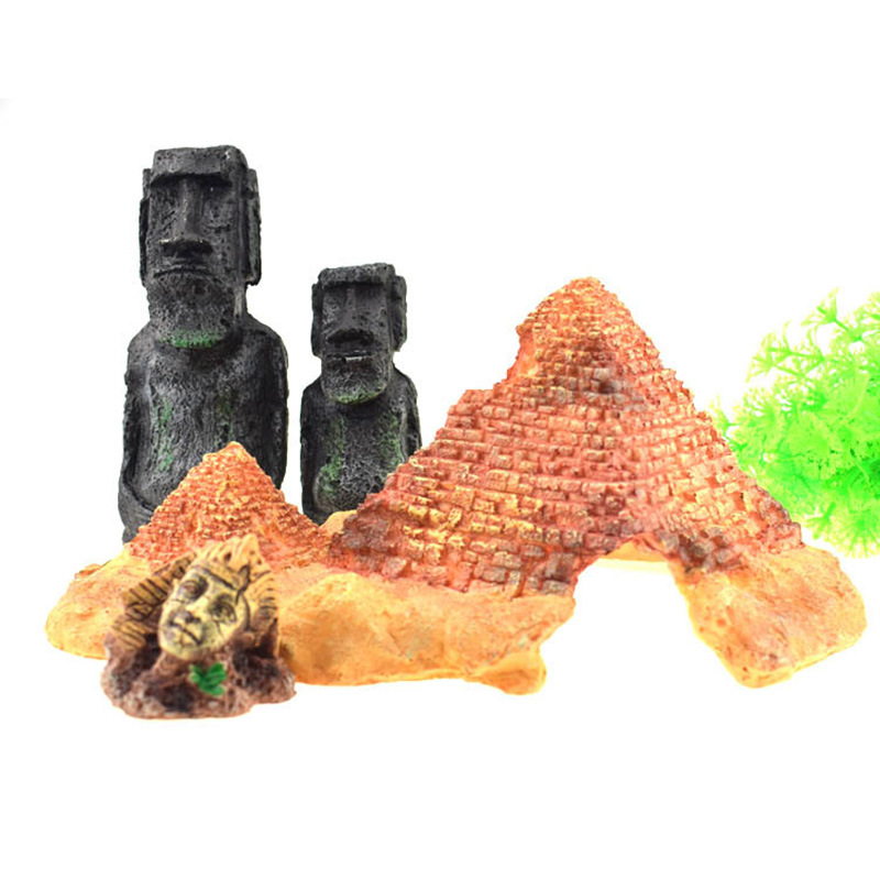 Egyptian Pharaoh Sphinx Resin  - Aquarium Fish Cartoon recensione e prezzo