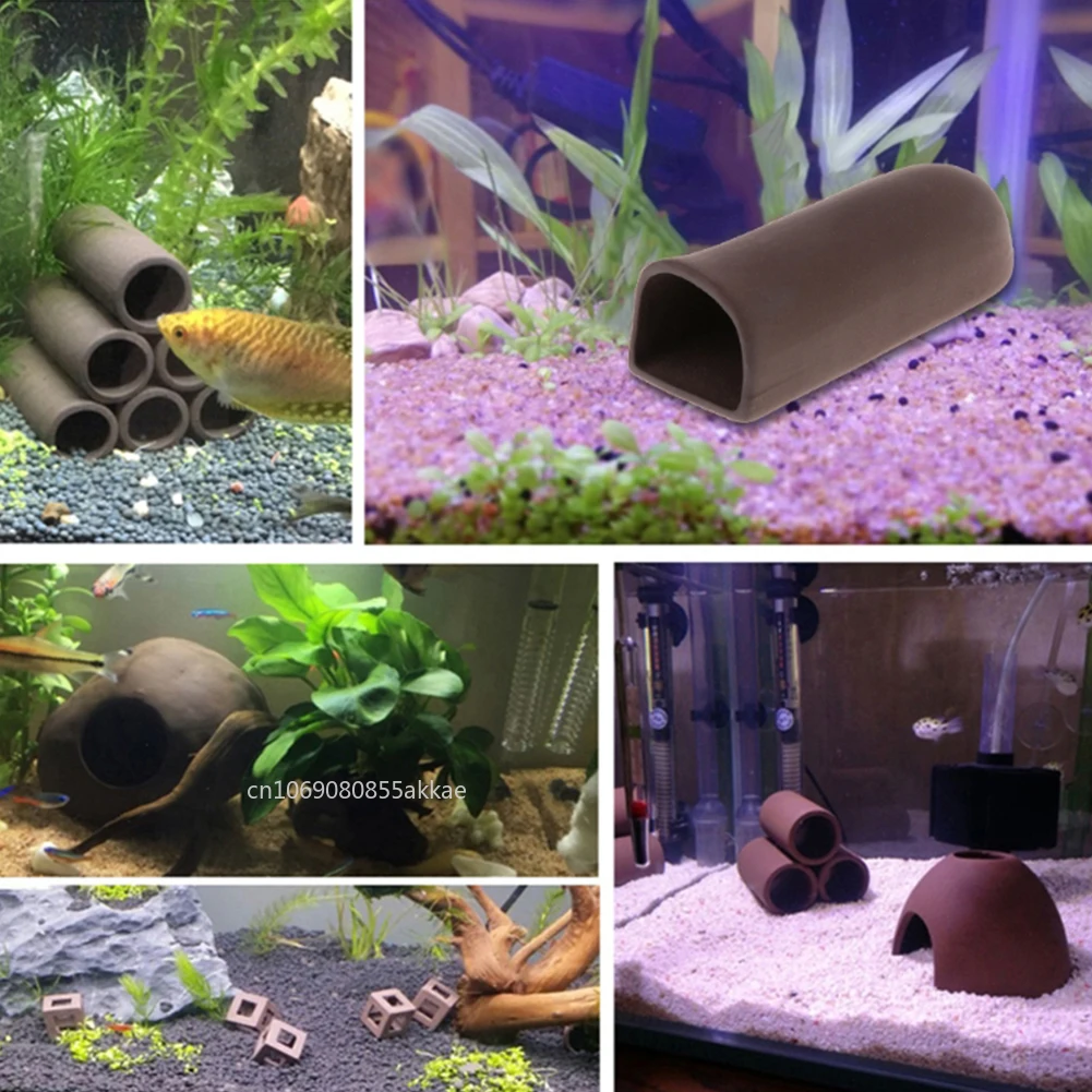 1pc Fish Tank Cave Aquarium Ac - Aquarium Fish Cartoon recensione e prezzo